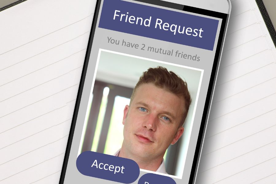 should i send my crush a friend request